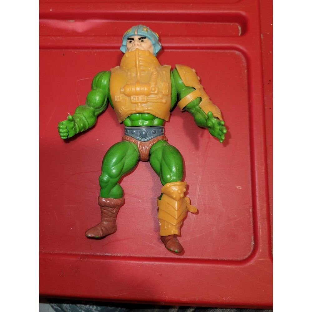 Vintage MOTU Man-At-Arms Action Figure Complete 1981 Mattel He-Man